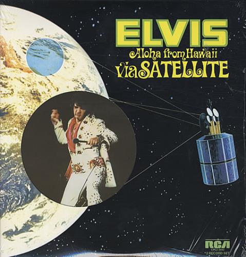 Elvis Presley Aloha From Hawaii Via Satellite 2-LP vinyl record set (Double LP Album) US ELV2LAL325342