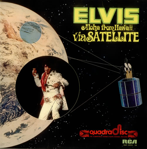 Elvis Presley Aloha From Hawaii Via Satellite 2-LP vinyl record set (Double LP Album) Japanese ELV2LAL542701