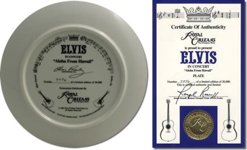 Elvis Presley Aloha From Hawaii memorabilia US ELVMMAL417640