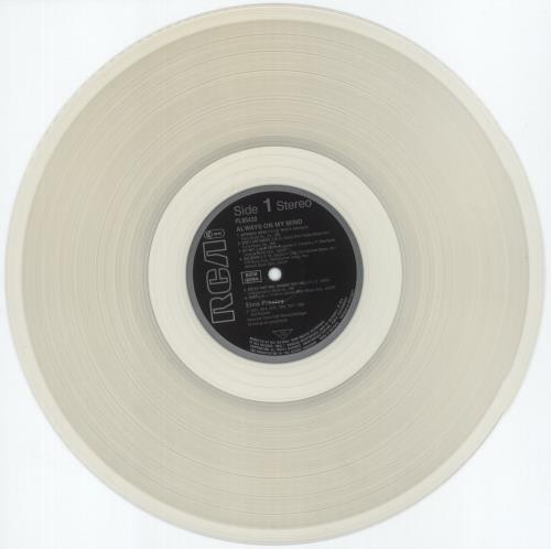 Elvis Presley Always On My Mind - Clear Vinyl - EX vinyl LP album (LP record) UK ELVLPAL875113