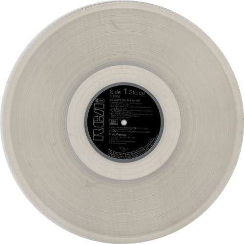 Elvis Presley Always On My Mind - Clear Vinyl vinyl LP album (LP record) UK ELVLPAL764947