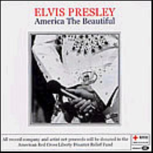 Elvis Presley America The Beautiful CD single (CD5 / 5") UK ELVC5AM199092