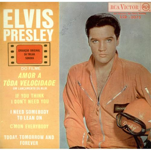 Elvis Presley Amor A T�da Velocidade EP 7" vinyl single (7 inch record / 45) Brazilian ELV07AM419029