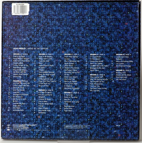 Elvis Presley Artist Of The Century - Picture Discs Vinyl Box Set UK ELVVXAR586912