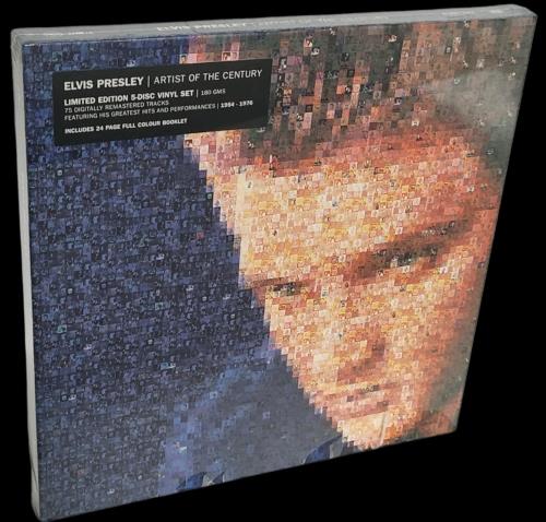 Elvis Presley Artist Of The Century - Sealed Box Vinyl Box Set UK ELVVXAR186801