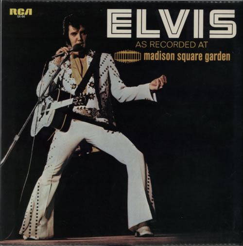 Elvis Presley As Recorded At Madison Square Garden vinyl LP album (LP record) Japanese ELVLPAS603384