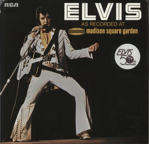 Elvis Presley As Recorded At Madison Square Garden vinyl LP album (LP record) German ELVLPAS701379