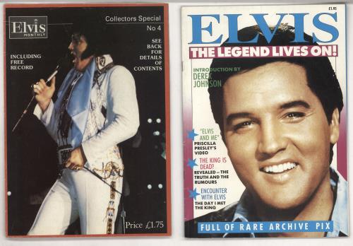 Elvis Presley Assorted Magazines magazine UK ELVMAAS726667