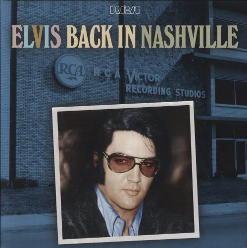 Elvis Presley Back In Nashville 2-LP vinyl record set (Double LP Album) UK ELV2LBA843939