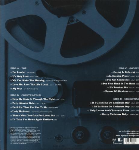 Elvis Presley Back In Nashville 2-LP vinyl record set (Double LP Album) UK ELV2LBA843939