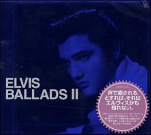 Elvis Presley Ballads II CD album (CDLP) Japanese ELVCDBA179040