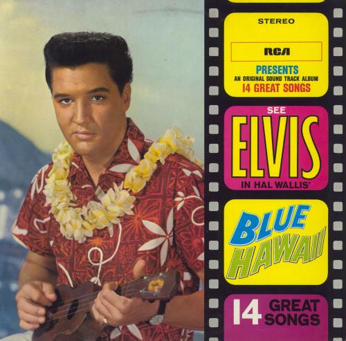 Elvis Presley Blue Hawaii vinyl LP album (LP record) German ELVLPBL816980