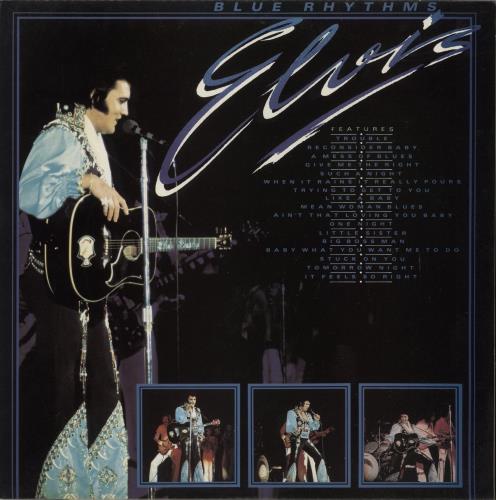 Elvis Presley Blue Rhythms 2-LP vinyl record set (Double LP Album) UK ELV2LBL876818