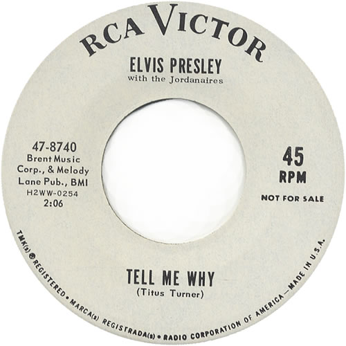 Elvis Presley Blue River 7" vinyl single (7 inch record / 45) US ELV07BL456508