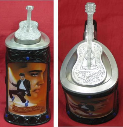 Elvis Presley Blue Suede Shoes Stein memorabilia US ELVMMBL417647