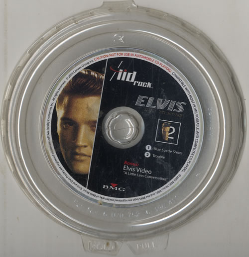 Elvis Presley Blue Suede Shoes 3" CD single (CD3) US ELVC3BL264929
