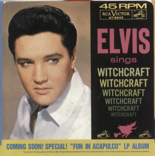 Elvis Presley Bossa Nova Baby 7" vinyl single (7 inch record / 45) US ELV07BO889894