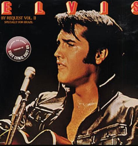 Elvis Presley By Request Volume II vinyl LP album (LP record) Brazilian ELVLPBY210155