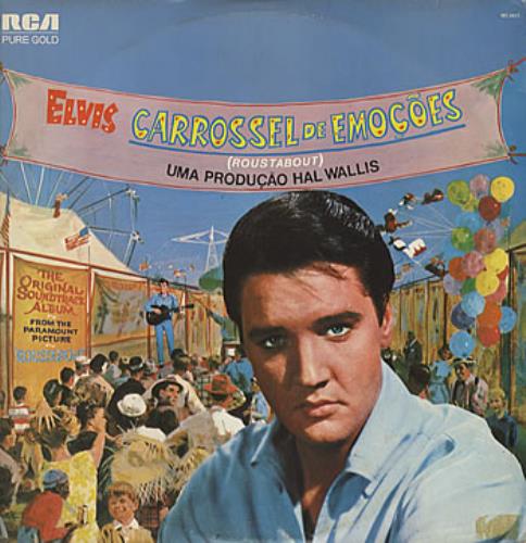Elvis Presley Carrossel De Emo��es - Roustabout - EX vinyl LP album (LP record) Brazilian ELVLPCA319460