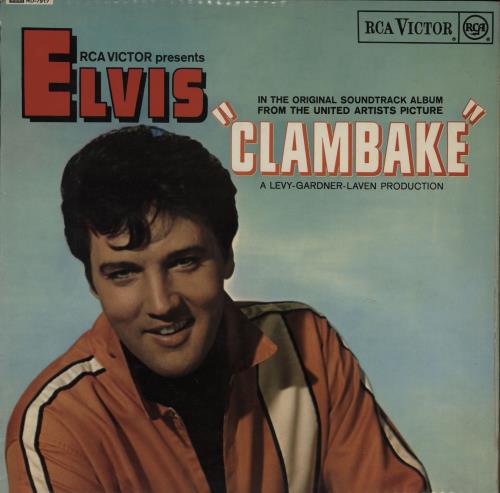 Elvis Presley Clambake - Red Spot - VG+ vinyl LP album (LP record) UK ELVLPCL752558