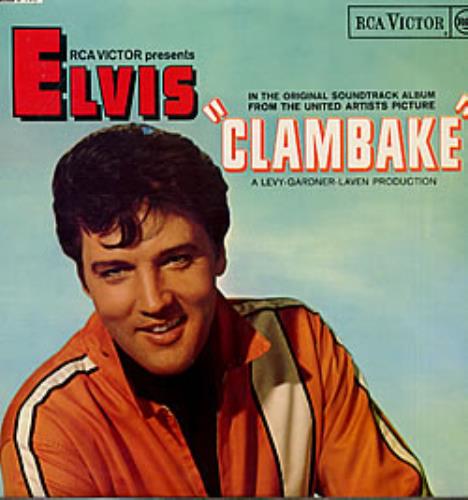 Elvis Presley Clambake - Red Spot vinyl LP album (LP record) UK ELVLPCL133189