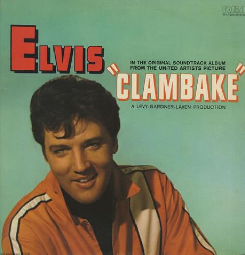 Elvis Presley Clambake vinyl LP album (LP record) US ELVLPCL252053