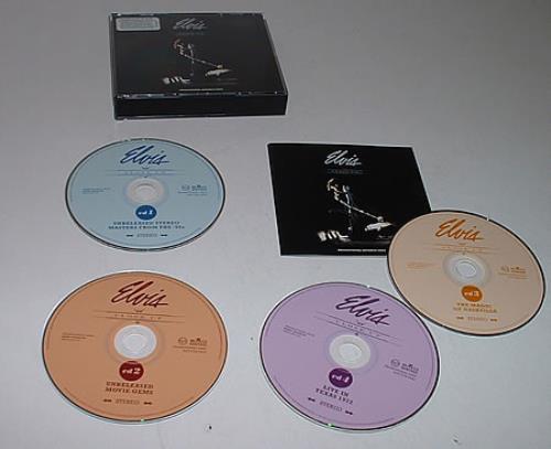 Elvis Presley Close Up 4-CD album set US ELV4CCL254933