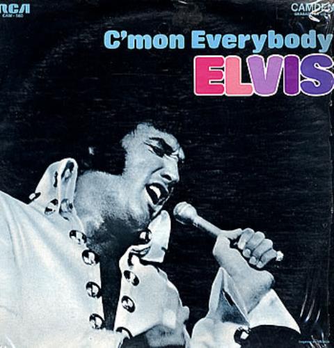 Elvis Presley C'mon Everybody vinyl LP album (LP record) Mexican ELVLPCM292631