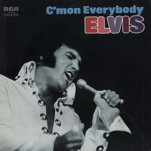 Elvis Presley C'Mon Everybody vinyl LP album (LP record) US ELVLPCM757331