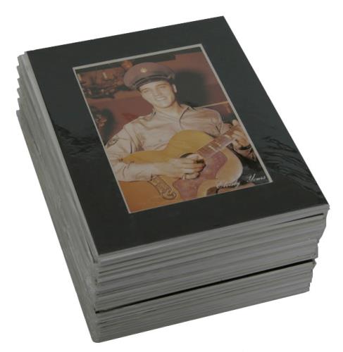 Elvis Presley Collection Of Mounted Postcards memorabilia UK ELVMMCO467234