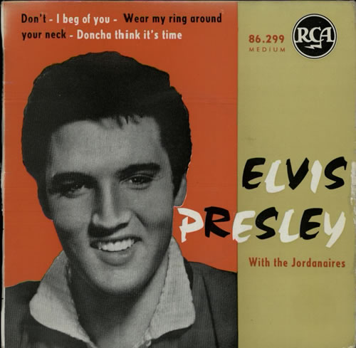 Elvis Presley Don't E.P. 7" vinyl single (7 inch record / 45) French ELV07DO567720
