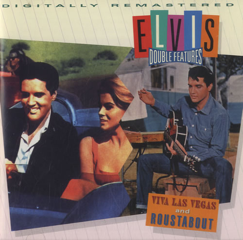 Elvis Presley Double Features - Viva Las Vegas & Roustabout CD album (CDLP) US ELVCDDO488738