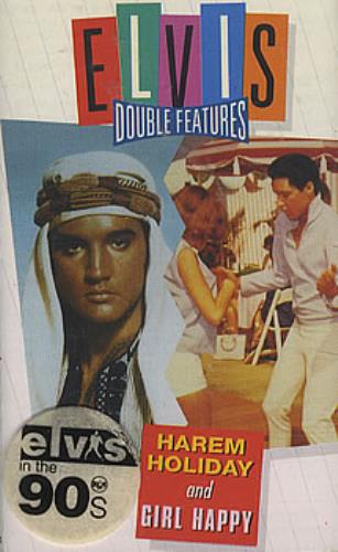 Elvis Presley Double Features Double Cassette Album UK ELV2KDO386469