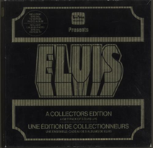 Elvis Presley Elvis - A Collectors Edition box set Canadian ELVBXEL698718