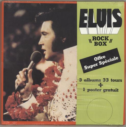 Elvis Presley Elvis - Rock Box Vinyl Box Set French ELVVXEL697481