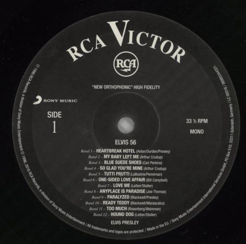 Elvis Presley Elvis 56 - Collector's Edition vinyl LP album (LP record) UK ELVLPEL866338