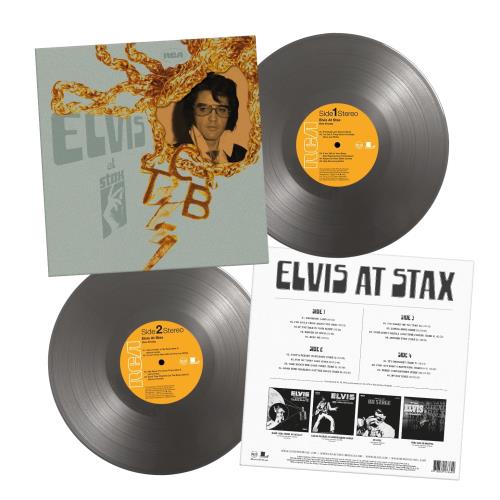 Elvis Presley Elvis At Stax - Silver Vinyl 180 Gram - Numbered Edition 2-LP vinyl record set (Double LP Album) UK ELV2LEL871846