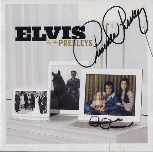 Elvis Presley Elvis By The Presleys - Autographed by Priscilla 2 CD album set (Double CD) US ELV2CEL554274