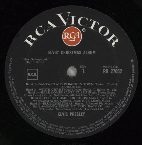 Elvis Presley Elvis' Christmas Album - 2nd - EX vinyl LP album (LP record) UK ELVLPEL210168