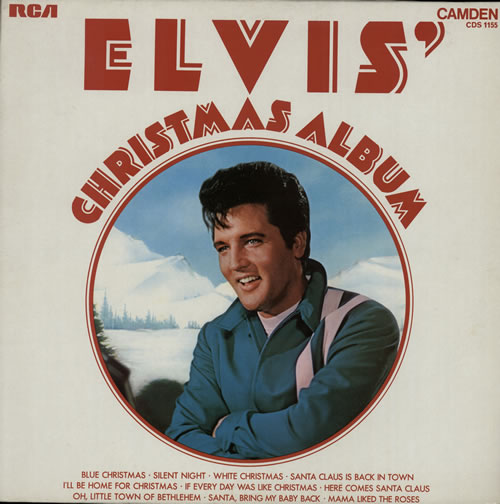 Elvis Presley Elvis' Christmas Album - barcoded p/s vinyl LP album (LP record) UK ELVLPEL572453