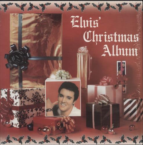Elvis Presley Elvis' Christmas Album - Red Vinyl vinyl LP album (LP record) UK ELVLPEL789991