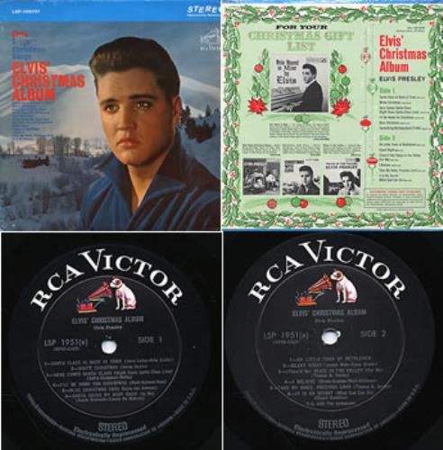 Elvis Presley Elvis' Christmas Album vinyl LP album (LP record) US ELVLPEL291266