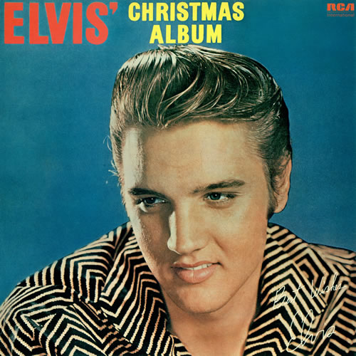 Elvis Presley Elvis' Christmas Album vinyl LP album (LP record) UK ELVLPEL343109