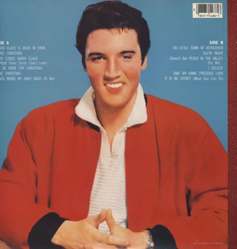 Elvis Presley Elvis' Christmas Album vinyl LP album (LP record) Japanese ELVLPEL365012