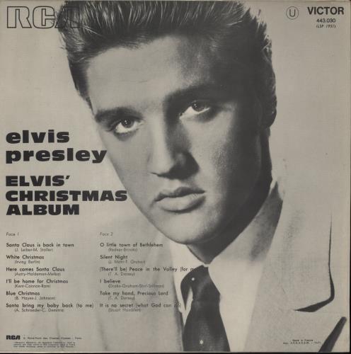 Elvis Presley Elvis' Christmas Album vinyl LP album (LP record) French ELVLPEL890763