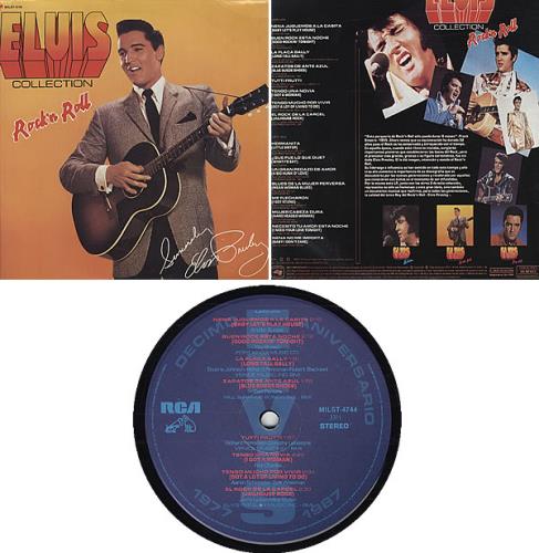 Elvis Presley Elvis Collection - Rock 'N Roll vinyl LP album (LP record) Mexican ELVLPEL326652