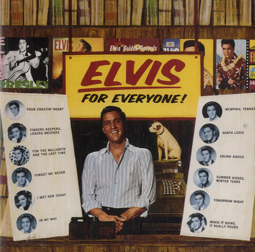 Elvis Presley Elvis For Everyone! CD album (CDLP) US ELVCDEL588035