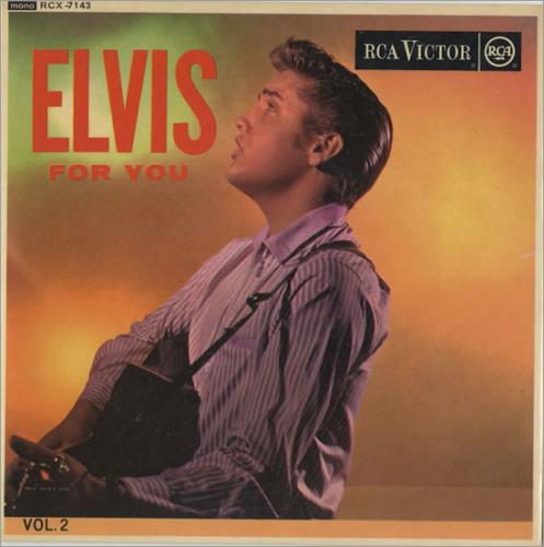 Elvis Presley Elvis For You EPs - Volumes One & Two - Silver Spot 7" vinyl single (7 inch record / 45) UK ELV07EL472053