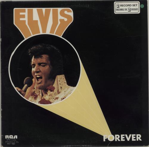 Elvis Presley Elvis Forever 2-LP vinyl record set (Double LP Album) Canadian ELV2LEL377171