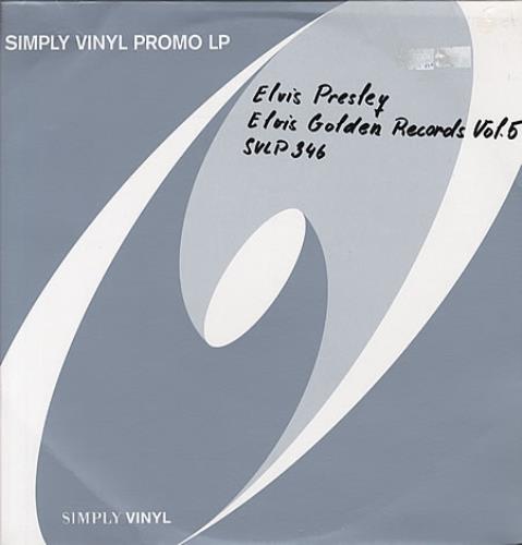 Elvis Presley Elvis' Golden Records Vol. 5 - 180g vinyl LP album (LP record) UK ELVLPEL339608